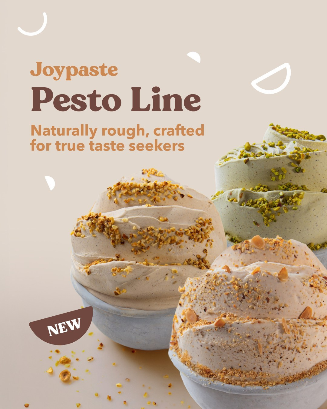 Joypaste pesto line